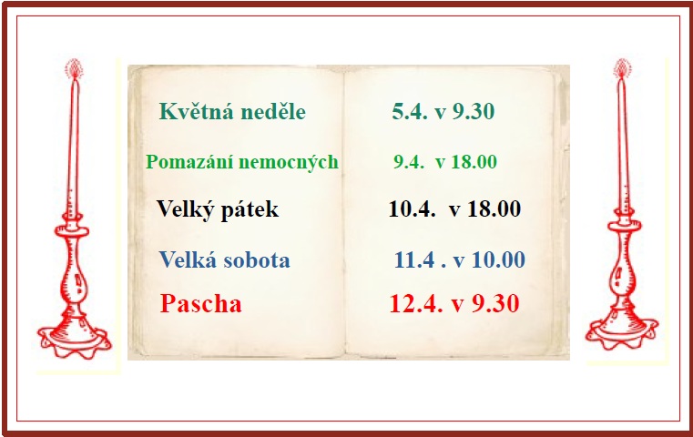 OznámeníPascha